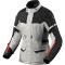 REV'IT OUTBACK 4 H2O MUJER JACKET - Modelo SILVER/BLACK