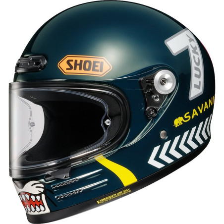 SHOEI GLAMSTER 06 CHEETAH CUSTOM CYCLES