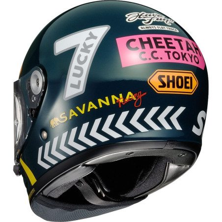 SHOEI GLAMSTER 06 CHEETAH CUSTOM CYCLES