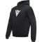 DAINESE DAEMON-X SAFETY HOODIE FULL ZIP - Model BLACK/BLACK/WHITE