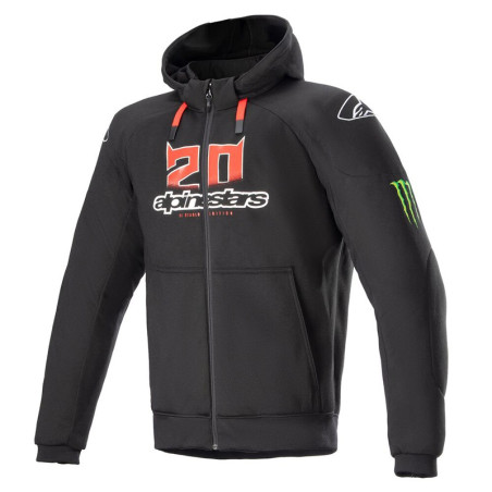 ALPINESTARS FQ20 CHROME IGNITION MONSTER HOODIE QUARTARARO