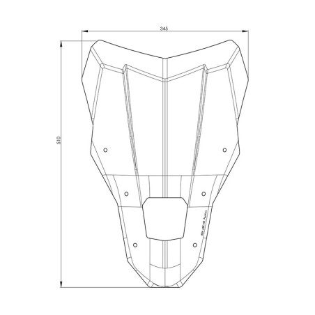 TOURATECH BULLE L HONDA CRF 1100L AFRICA TWIN ADVENTURE SPORTS