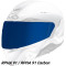 HJC VISEIRA HJ-37 IRIDIUM - Modelo IRIDIUM BLUE