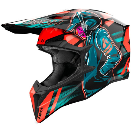 Airoh Wraaap Cyber Motocross-Helm -??%