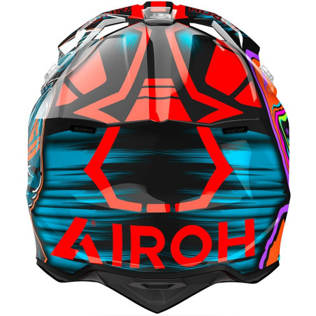 Casco MX Airoh Wraaap Cyber -??%