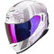 SCORPION EXO-520 EVO AIR FASTA - Modelo WHITE/PURPLE