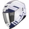 SCORPION EXO-520 EVO AIR BANSHEE - Modelo WHITE MATT/BLUE/PURPLE