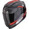 SCORPION EXO-520 EVO AIR TITAN - Modelo BLACK METAL/RED