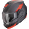 SCORPION EXO-TECH EVO TEAM - Model BLACK MATT/SILVER/RED