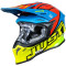 JUST1 J-39 THRUSTER - Model YELLOW FLUOR/BLUE/RED/BLACK