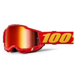 MX googles 100% Accuri 2 M2 Rosso Iridium Rosso -??%