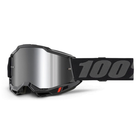 MX googles 100% Accuri 2 M2 Nero Iridium Silver -??%