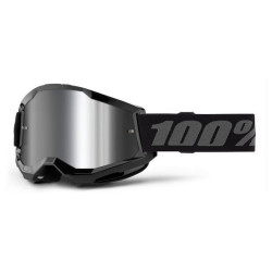 100% Strata 2 M2 Black Iridium Silver Motocross-Brille -??%