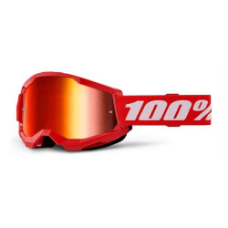 Motocross-Brille 100% Strata 2 M2 Red Iridium Red -??%