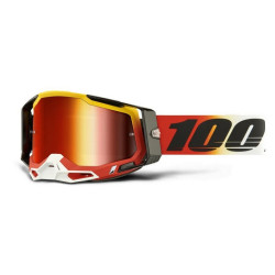 MX googles 100% Racecraft 2 Ogusto Iridium Red -??%