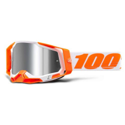 100% Racecraft 2 Orange Iridium Silver Motocross-Brille -??%