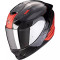 SCORPION EXO-1400 EVO II AIR LUMA - Modelo BLACK/RED