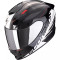 SCORPION EXO-1400 EVO II AIR LUMA - Modelo BLACK/WHITE