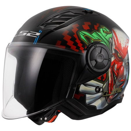 Casco jet LS2 OF616 Airflow II Happy Dreams -??%