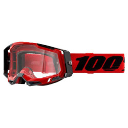 MX Googles 100% Racecraft 2 Rosso Chiaro -??%