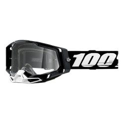 100% Racecraft 2 Black Clear Motocross-Brille -??%