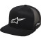 ALPINESTARS 3D AGELESS TRUCKER HAT - Model 1020-BLACK WHITE