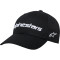 ALPINESTARS LINEAR WORDMARK 2.0 HAT - Model 1020-BLACK WHITE