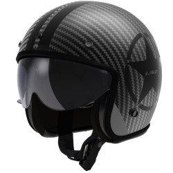 Casco jet LS2 OF601 Bob II Carbon Star -??%