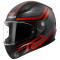 LS2 FF353 RAPID II CIRCUIT - Modelo BLACK/RED