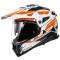 LS2 MX702 PIONEER II NAMIB - Modelo WHITE ORANGE