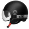 MOMO DESIGN FIGHTER EVO - Modelo MATT BLACK/SILVER