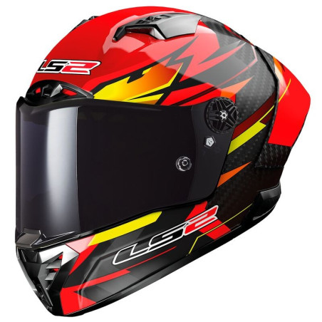 LS2 FF805 THUNDER CARBONO GP AERO FIRE