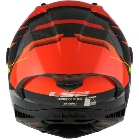 LS2 FF805 THUNDER CARBONO GP AERO FIRE