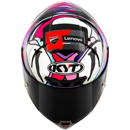 KYT KX-1 Race GP Bastianini Replica Helm 2023