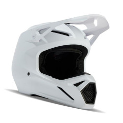 Fox V1 Motocross-Helm einfarbig