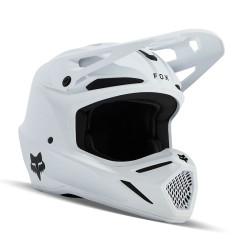 Fox V3 Motocross-Helm einfarbig