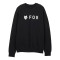 FOX ABSOLUTE CREW FLEECE - Modelo BLACK