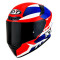 KYT TT-REVO GEAR - Modelo BLUE/RED