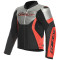 DAINESE RACING 5 - Modèle SILVER/BLACK/RED-FLUOR