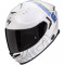 SCORPION EXO-GT SP AIR TECHLANE - Model WHITE/BLUE/YELLOW-FLUO