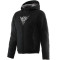 DAINESE BOVISA SAFETY HOODIE FULL ZIP - Model BLACK/WHITE