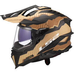 LS2 MX701 Explorer Carbon Trick Abenteuerhelm