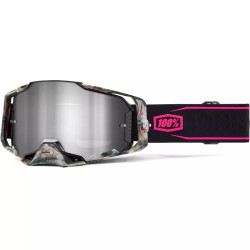 100% Armega M2 Sarcelle Iridium Silver Motocross-Brille –?? %