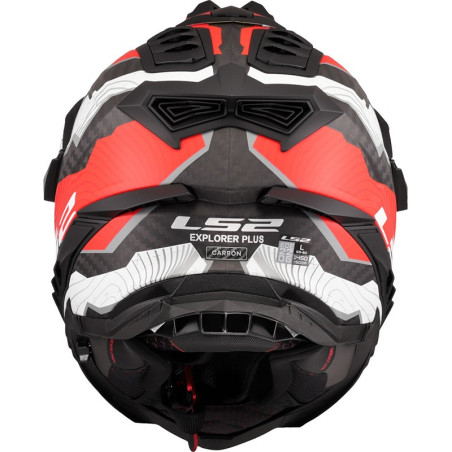 Casco Adventure LS2 MX701 Explorer Carbon Trick