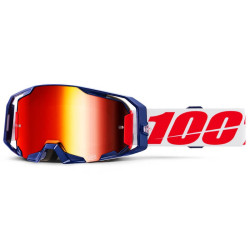 100% Armatic Mach Z Iridium Red Motocross-Brille -??%