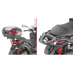 GIVI REAR RACK PIAGGIO MP3 YOURBAN 125-300 / MP3 300 HPE