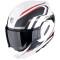 SCORPION EXO-TECH EVO FURIO - Modelo WHITE MATT/BLACK/RED