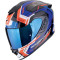 SCORPION EXO-1400 EVO II AIR LINART - Modelo BLACK BLUE RED