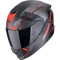 SCORPION EXO-1400 EVO II AIR INTENSIO - Modelo BLACK MATT/RED