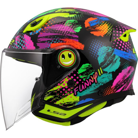 Casco jet LS2 OF622 Funny II Joy -??%